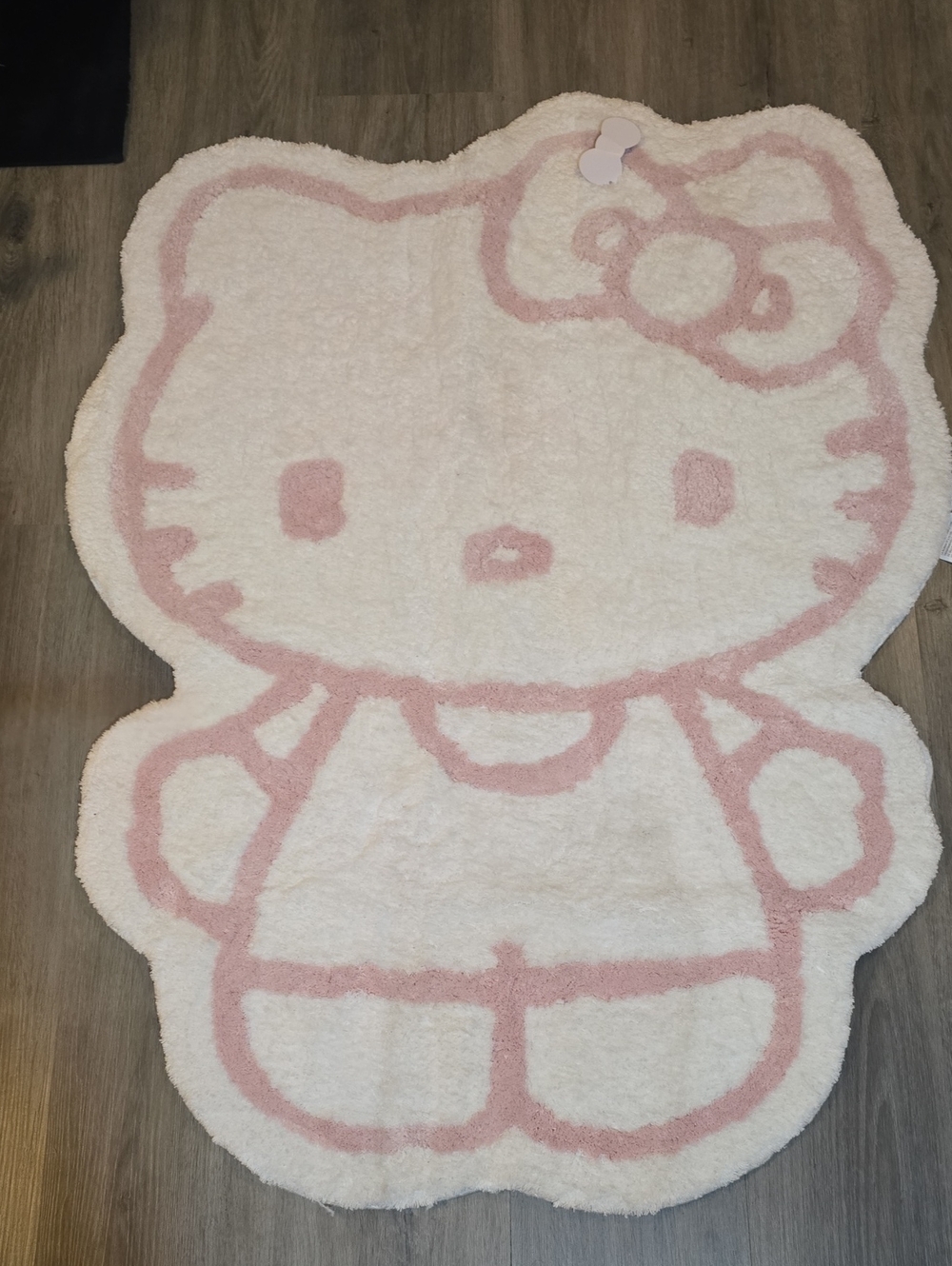 Hello Kitty Large Plush Logo Area Rug - Picture 9 of 11